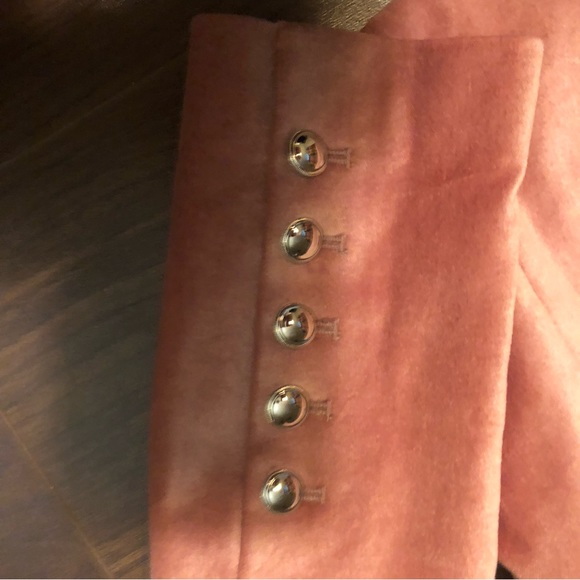 WHBM- Blazer - Blush - Velvet -size 2 - EUC - Picture 3 of 5